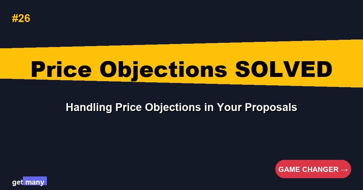 Handling Price Objections in Your Proposals