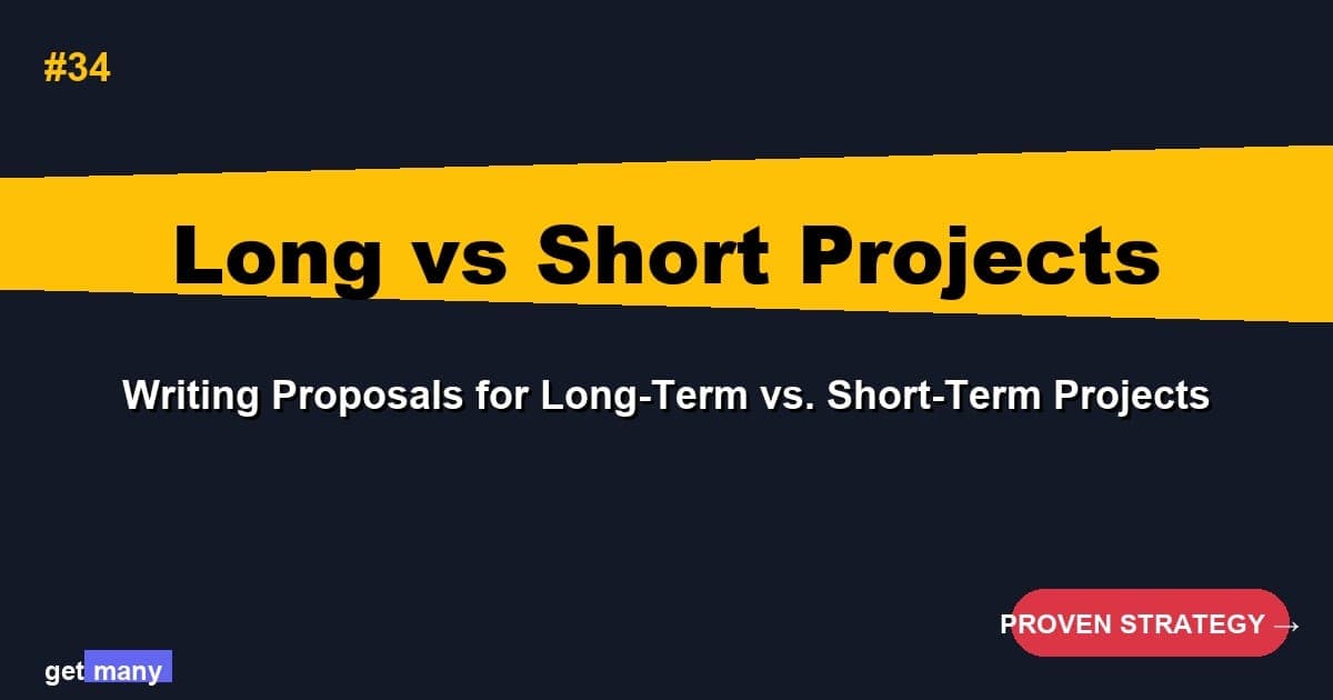 Writing Proposals for Long-Term vs. Short-Term Projects